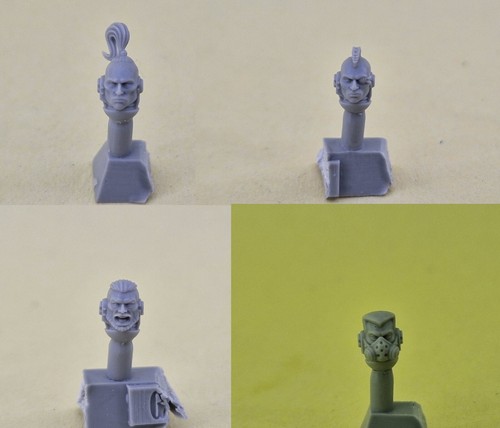 Horus heresy character heads - heresy,